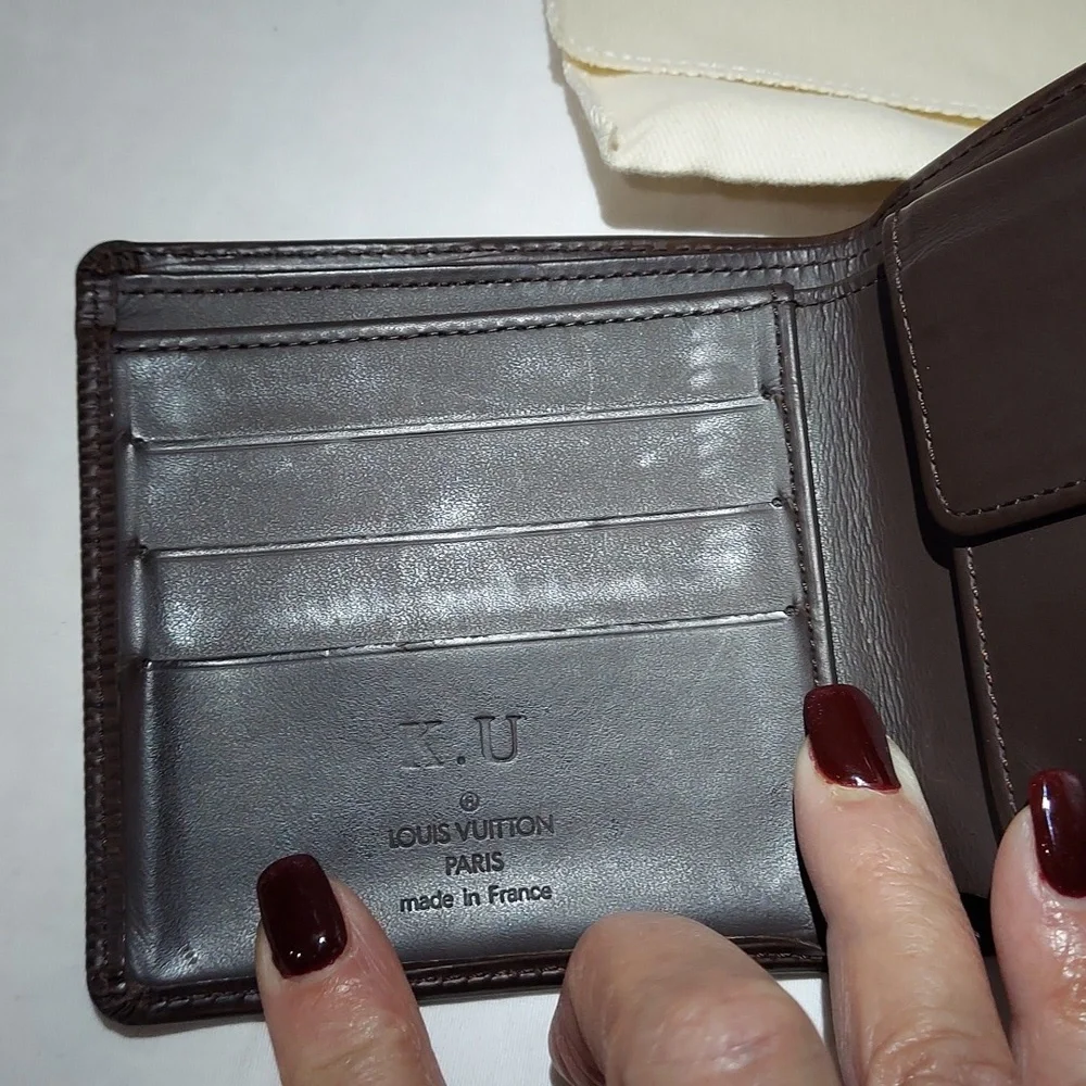 Louis Vuitton Brown EPI Leather Wallet